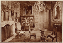 300124 Afbeelding van een stijlkamer van het Centraal Museum (Agnietenstraat 1) te Utrecht: Lodewijk XIV-kamer.
